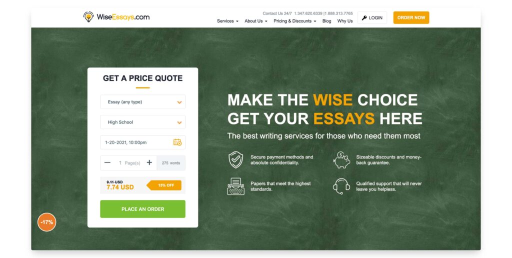 online essay writing service review